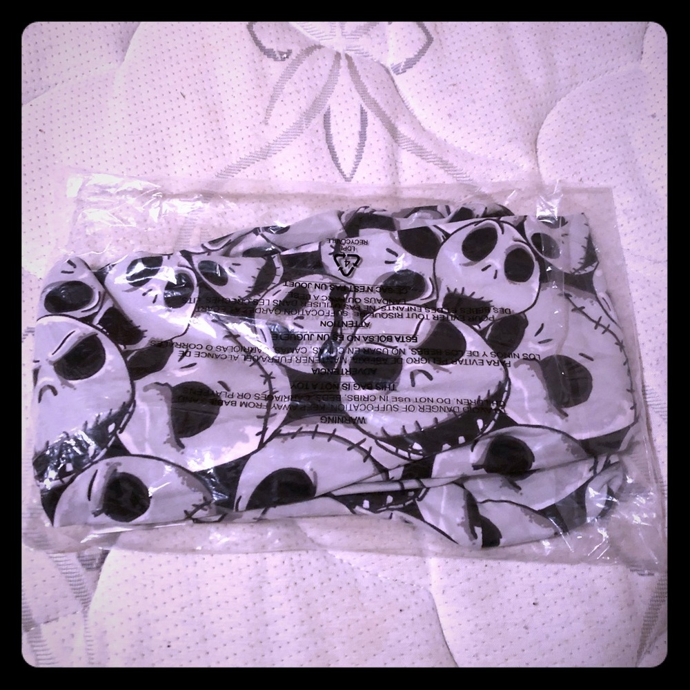 One Size Jack Skellington Leggings